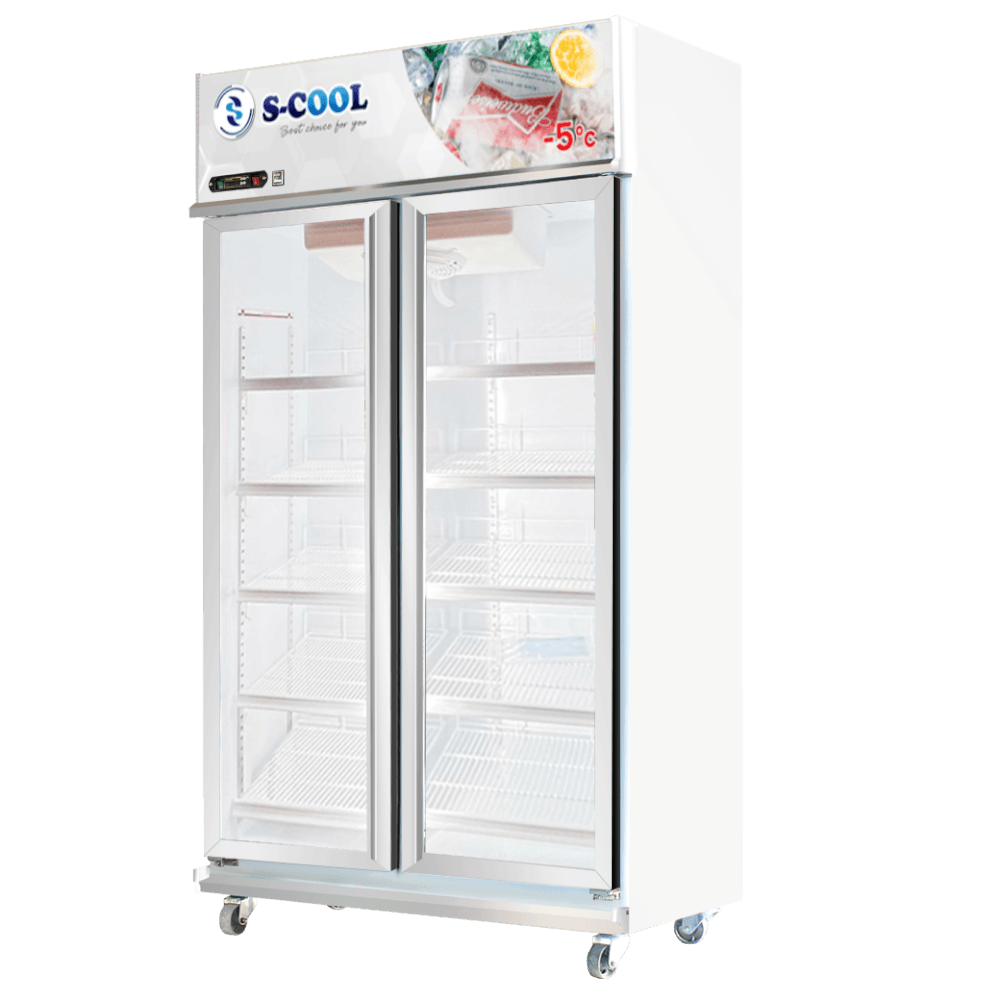 ตู้แช่เครื่องดื่ม 2 ประตู S-COOL SM112C (-5) 27.6 คิว สีขาว (พรีออเดอร์ 7-10 วัน)_1